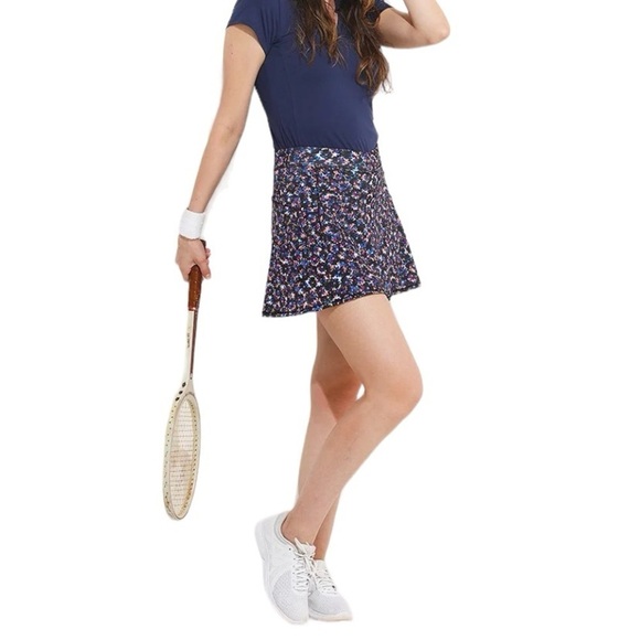 Bershka Floral Print Mini Skirt Size Small - Picture 1 of 4